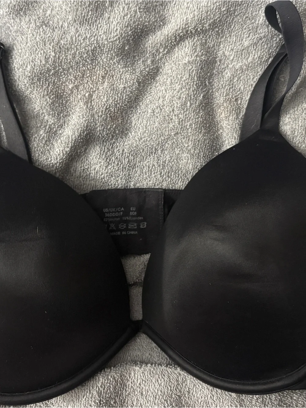 Smooth Black T-Shirt Bra - Women Intimates